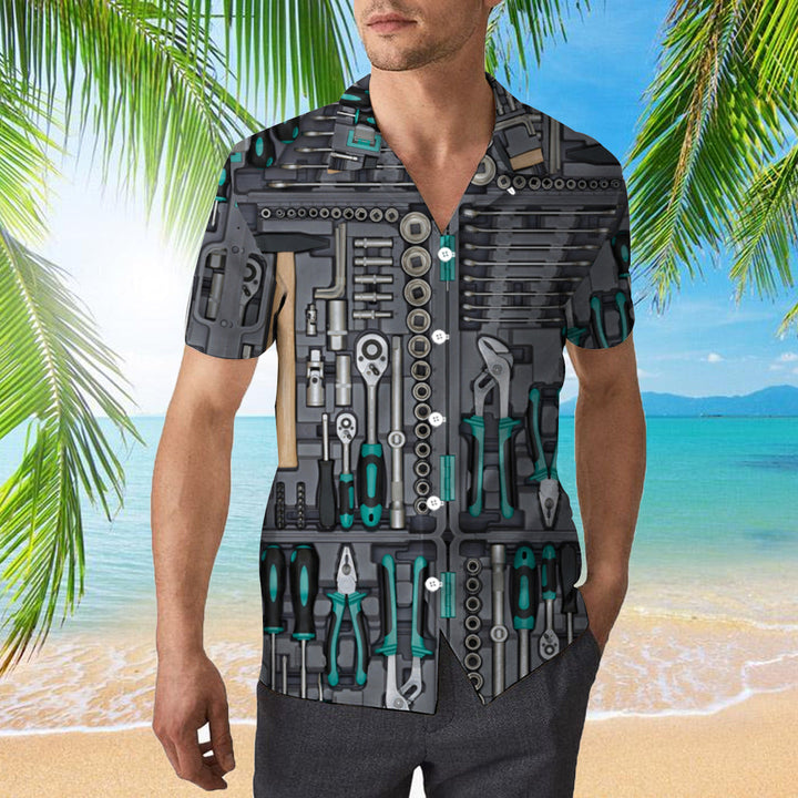 Instruments And Tools Hawaiian Shirt | For Men & Women | HW871-BehighStyle