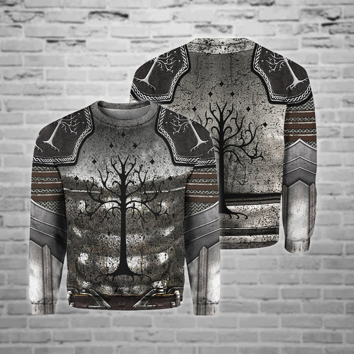 Irish Armor Knight Warrior Chainmail 3D All Over Print | For Men & Women | Adult | HP1201-BehighStyle