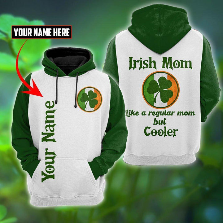 Irish Mom Saint Patrick’s Day Custom Name 3D All Over Print | For Men & Women | Adult | CN143-BehighStyle