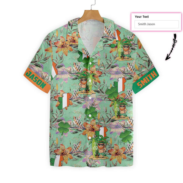 Irish People Custom Name Hawaiian Shirt | For Men & Women | HN614-BehighStyle