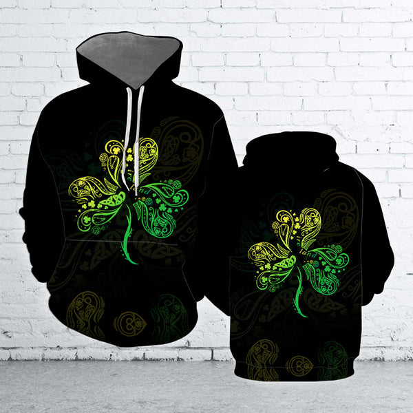 Irish Saint Patrick's Day Shamrock Celtic Cross 3D All Over Print | Adult | HP929