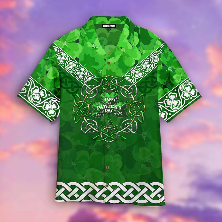 Irish Shamrock St Patrick Day Hawaiian Shirt | For Men & Women | HW2041-BehighStyle