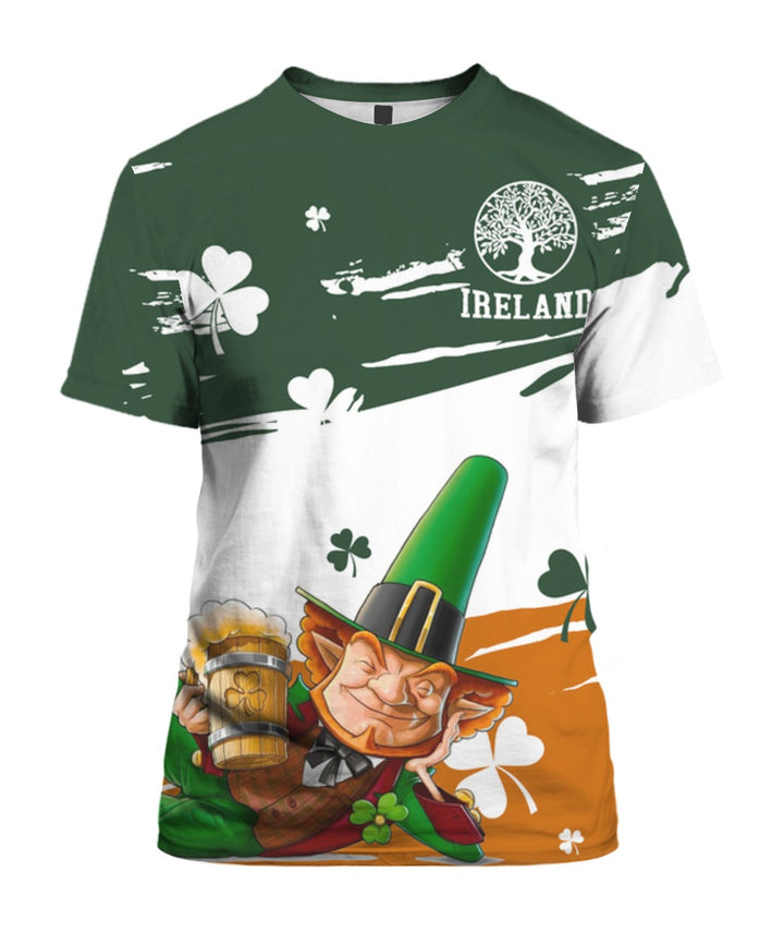 Irish St.Patrick Day 3D All Over Print | For Men & Women | Adult | HP945-BehighStyle