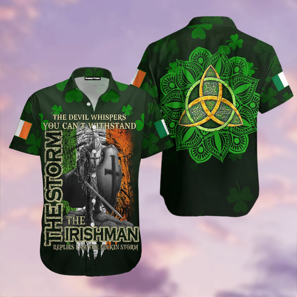 Irish St.Patrick Day Hawaiian Shirt | For Men & Women | HW1833-BehighStyle