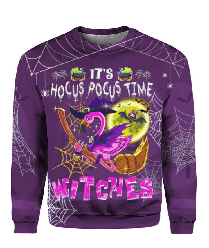 It's Hocus Pocus Time Flamengo Withches Halloween 3D All Over Print | For Men & Women | Adult | HP1620-BehighStyle