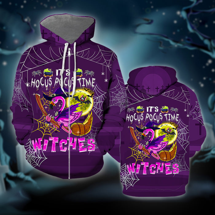 It's Hocus Pocus Time Flamengo Withches Halloween 3D All Over Print | For Men & Women | Adult | HP1620-BehighStyle