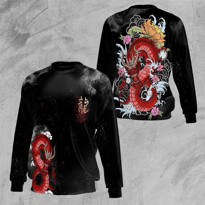 Japanese Dragon 3D All Over Print | For Men & Women | Adult | HP631-BehighStyle