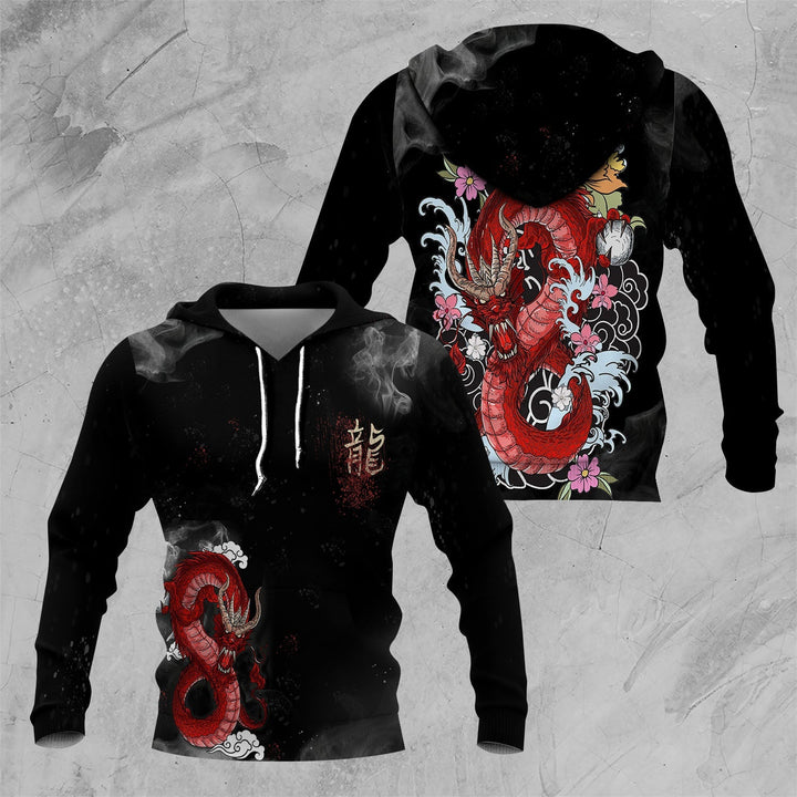 Japanese Dragon 3D All Over Print | For Men & Women | Adult | HP631-BehighStyle