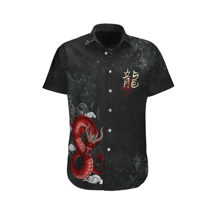 Japanese Dragon Hawaiian Shirt | For Men & Women | HW639-BehighStyle