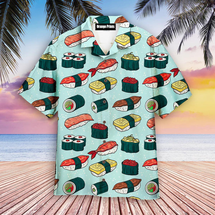 Japanese Food This How I Roll Sushi Hawaiian Shirt | For Men & Women | HW2385-BehighStyle