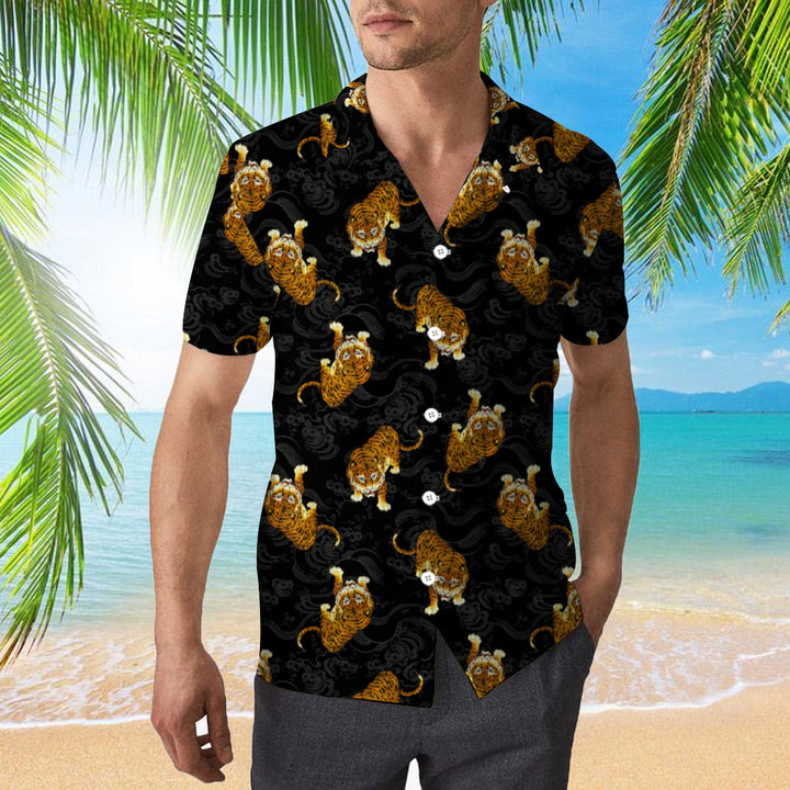 Japanese Tiger Hawaiian Shirt | For Men & Women | HW688-BehighStyle