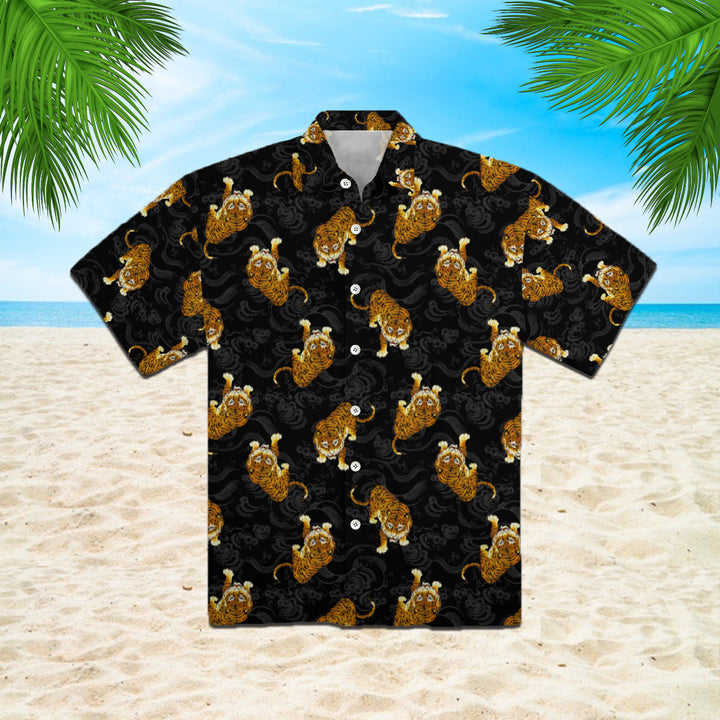 Japanese Tiger Hawaiian Shirt | For Men & Women | HW688-BehighStyle