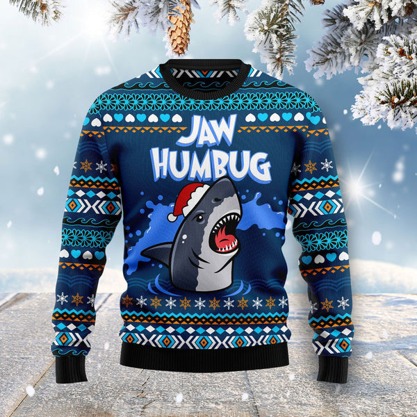 Jaw Humbug Ugly Christmas Sweater | For Men & Women | Adult | US1470-BehighStyle