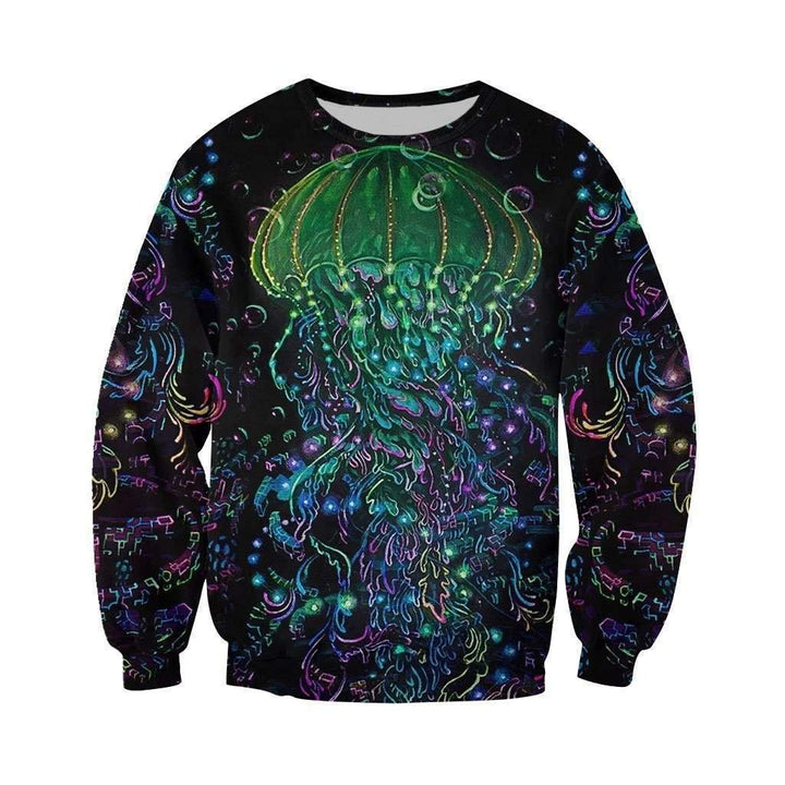 Jellyfish Psychedelic 3D All Over Print | For Men & Women | Adult | HT2637-BehighStyle