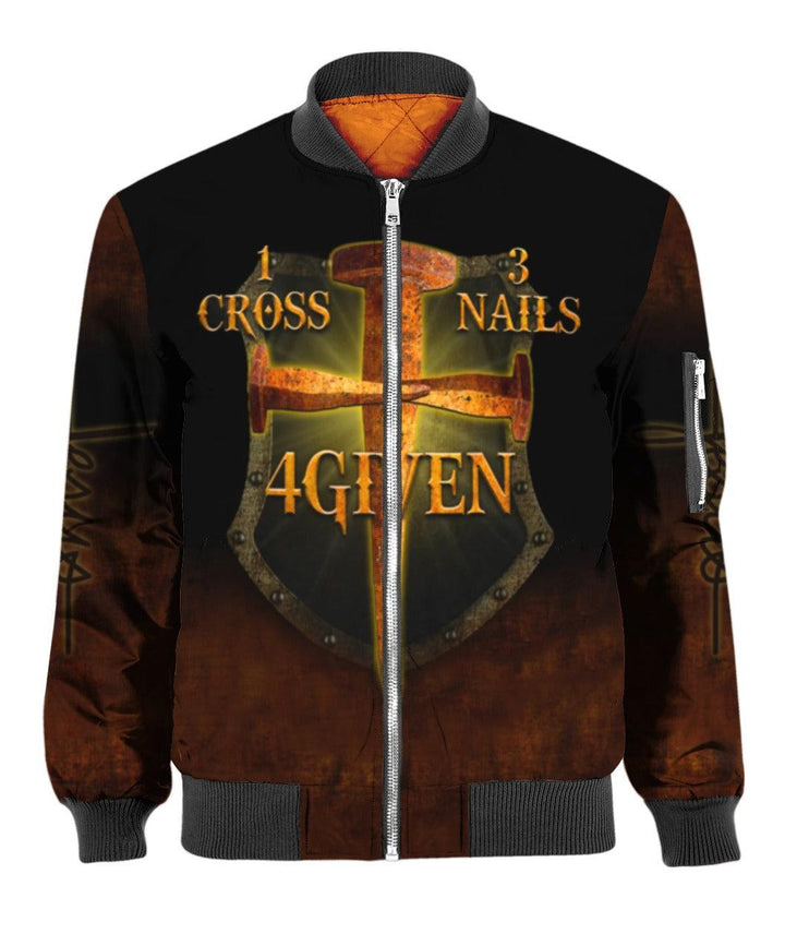 Jesus Cross Nails Given 3D All Over Print | For Men & Women | Adult | HP1624-BehighStyle