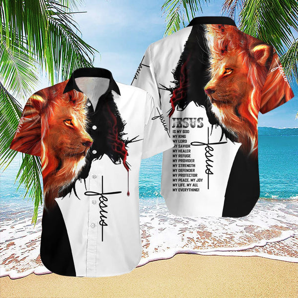 Jesus Hawaiian Shirt | For Men & Women | HW2199-BehighStyle