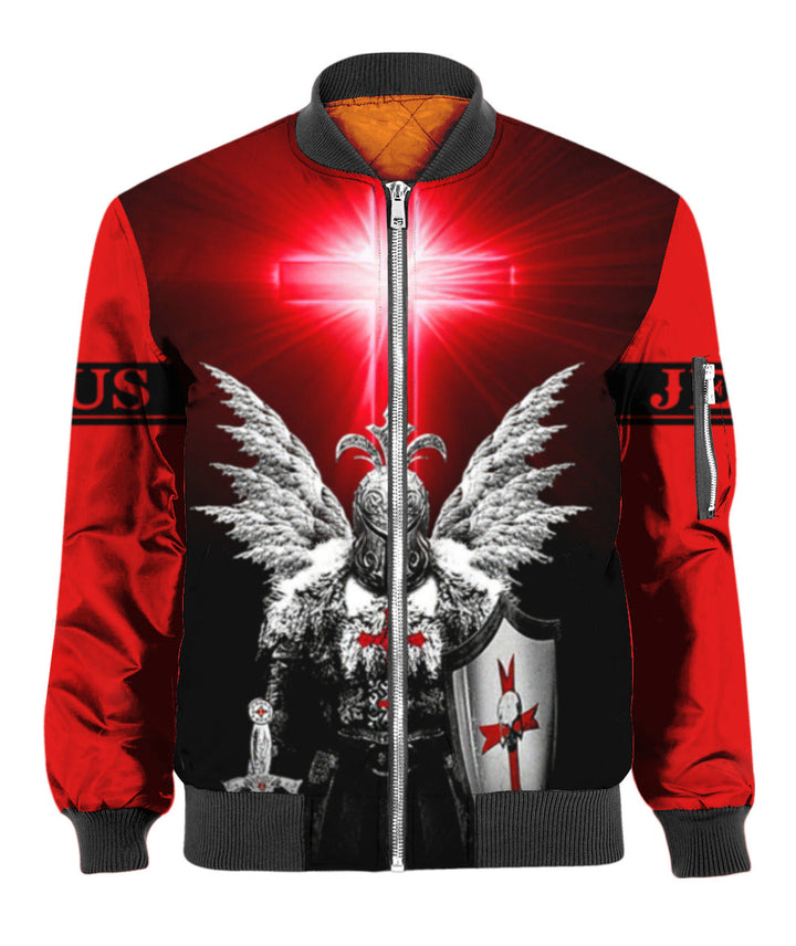 Jesus Is My Savior Knight Christian 3D All Over Print | For Men & Women | Adult | HP891-BehighStyle