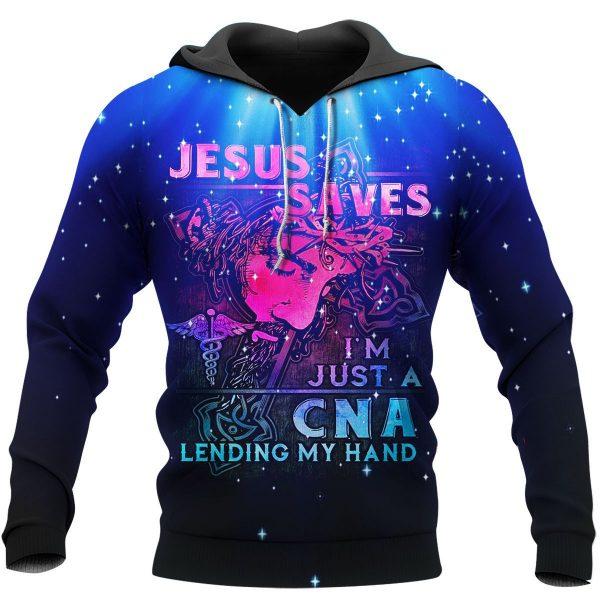 Jesus Save I Am Just A Lending My Hand 3D All Over Print | For Men & Women | Adult | HP1615-BehighStyle