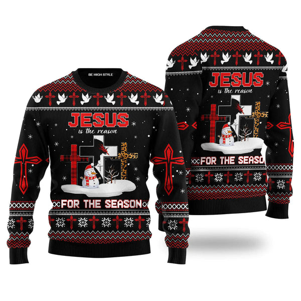 Jesus The Reason For The Season Ugly Christmas Sweater | Adult | US2208