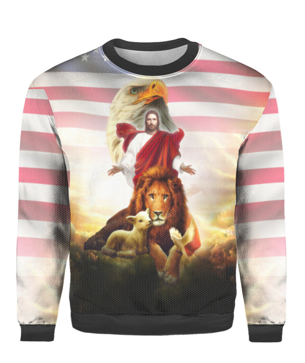 Jesus Ugly Christmas Sweater  | For Men & Women | UH1066