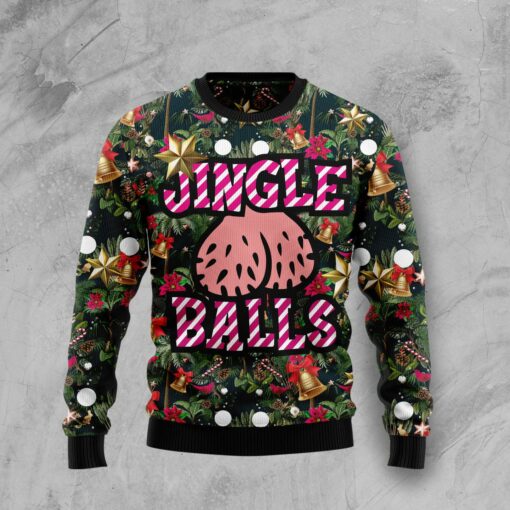 Jingle Balls Merry Christmas Ugly Christmas Sweater | Adult | US1704