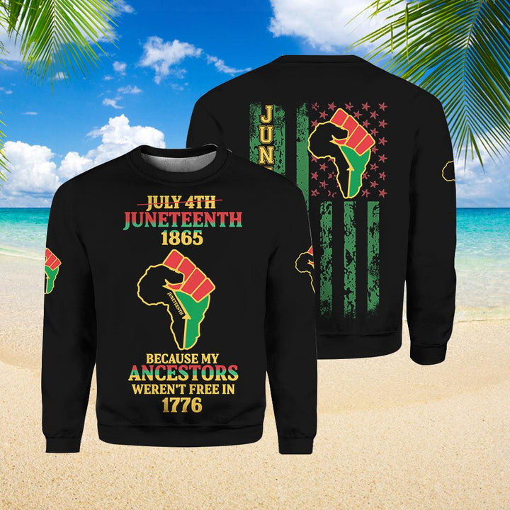 July 4th Juneteenth Since 1865 3D All Over Print | For Men & Women | Adult | HP1332-BehighStyle