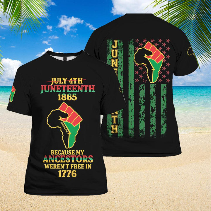 July 4th Juneteenth Since 1865 3D All Over Print | For Men & Women | Adult | HP1332-BehighStyle