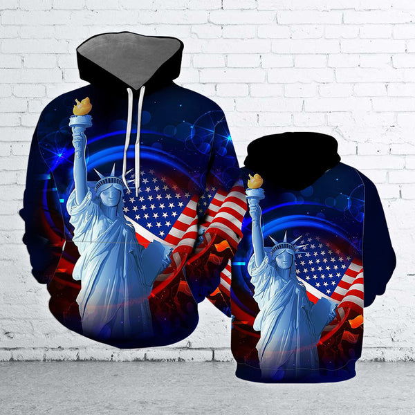 July 4th Statue Of Liberty 3D All Over Print | HP2752