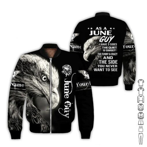 June Guy Custom Name 3D All Over Print | For Men & Women | Adult | CN101-BehighStyle