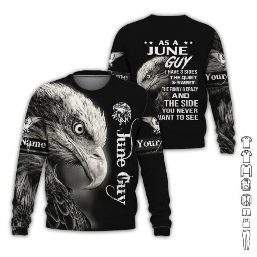 June Guy Custom Name 3D All Over Print | For Men & Women | Adult | CN101-BehighStyle