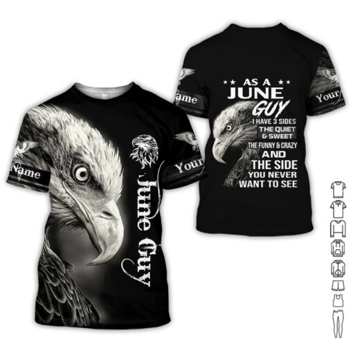 June Guy Custom Name 3D All Over Print | For Men & Women | Adult | CN101-BehighStyle