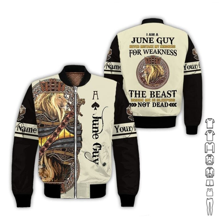 June Guy Custom Name 3D All Over Print | For Men & Women | Adult | CN133-BehighStyle