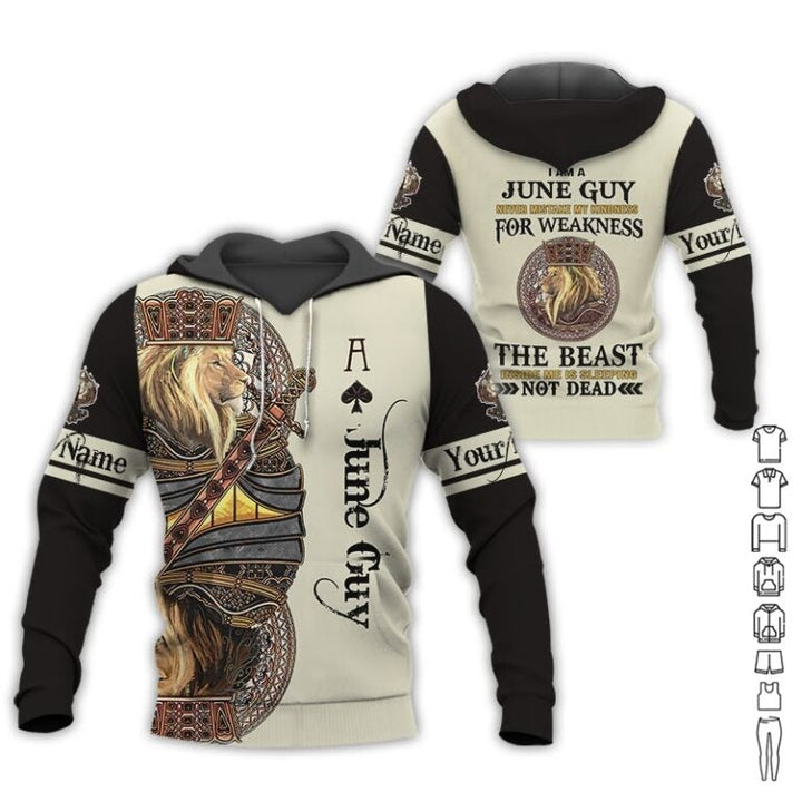 June Guy Custom Name 3D All Over Print | For Men & Women | Adult | CN133-BehighStyle