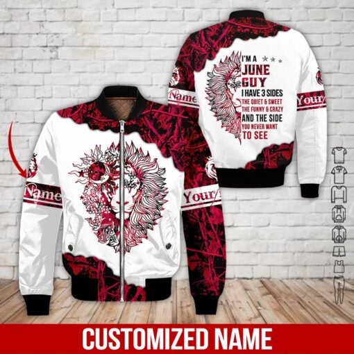 June Guy Custom Name 3D All Over Print | For Men & Women | Adult | CN134-BehighStyle