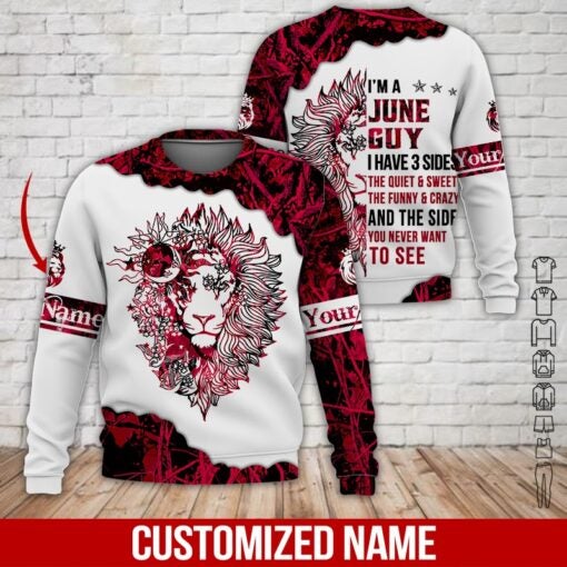 June Guy Custom Name 3D All Over Print | For Men & Women | Adult | CN134-BehighStyle