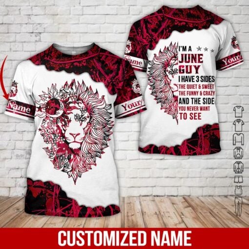 June Guy Custom Name 3D All Over Print | For Men & Women | Adult | CN134-BehighStyle