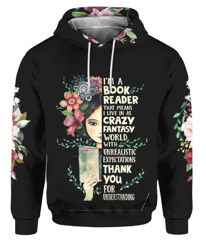 Just A Girl Who Loves Books 3D All Over Print | For Men & Women | Adult | HP1619-BehighStyle