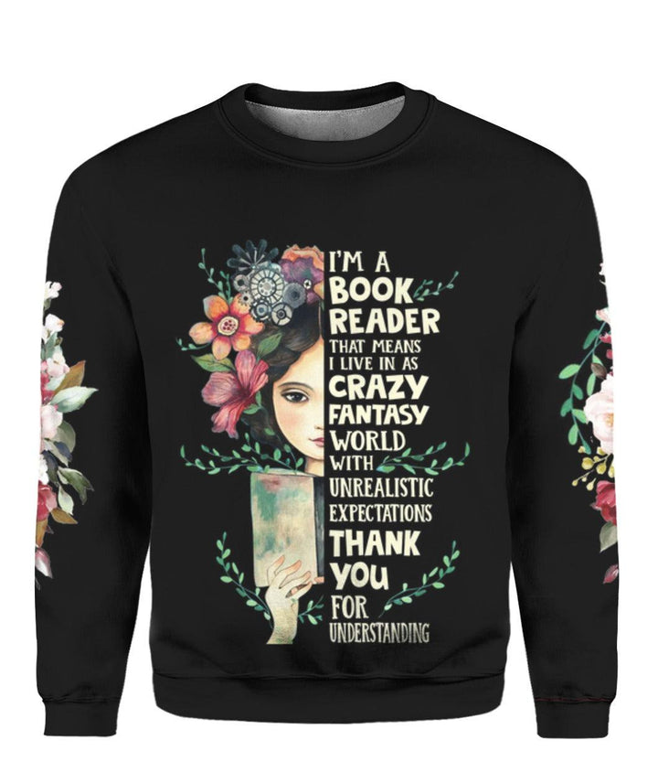 Just A Girl Who Loves Books 3D All Over Print | For Men & Women | Adult | HP1619-BehighStyle