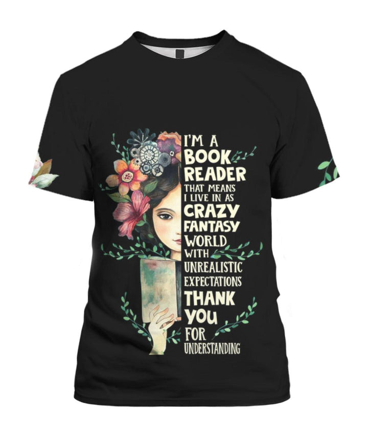 Just A Girl Who Loves Books 3D All Over Print | For Men & Women | Adult | HP1619-BehighStyle