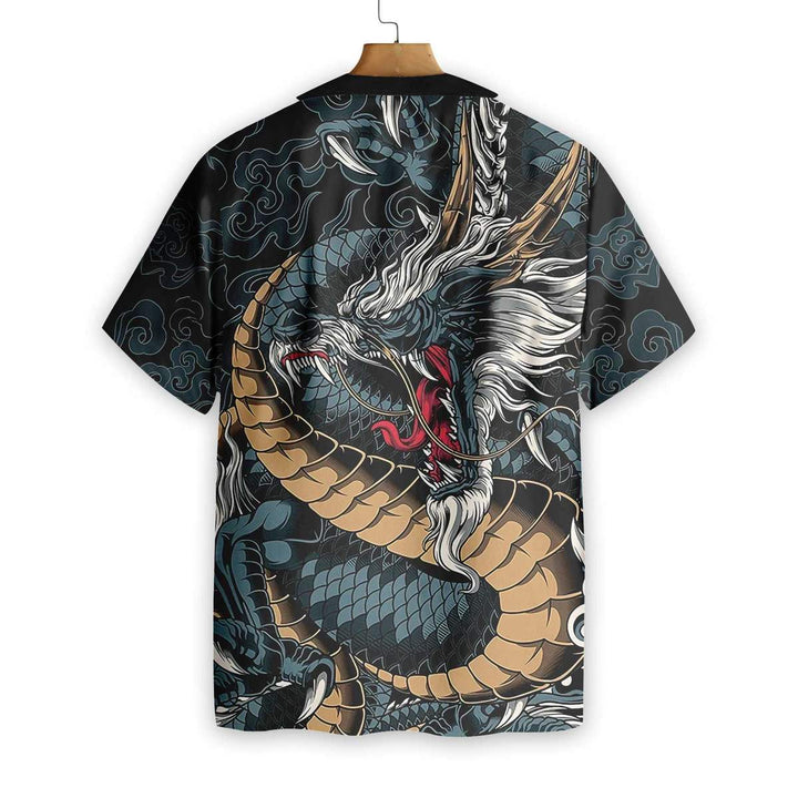 Kanagawa Dragon Hawaiian Shirt | For Men & Women | HW707-BehighStyle