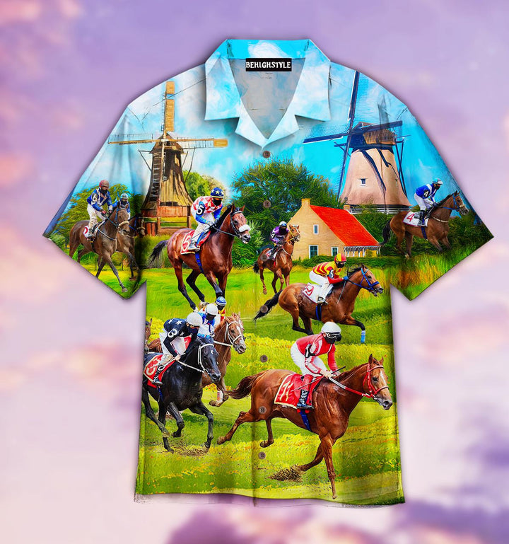 Kentucky Derby Horse Racing We Love Hawaiian Shirt | For Men & Women | HW153-BehighStyle