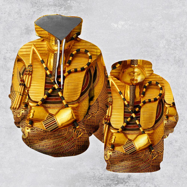 King Tutankhamun Yellow 3D All Over Print | For Men & Women | Adult | HP1612-BehighStyle