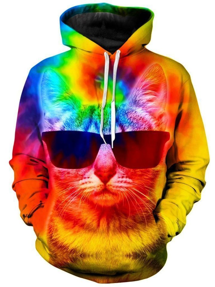 Kitten Tie Dye 3D All Over Print | For Men & Women | Adult | HP823-BehighStyle