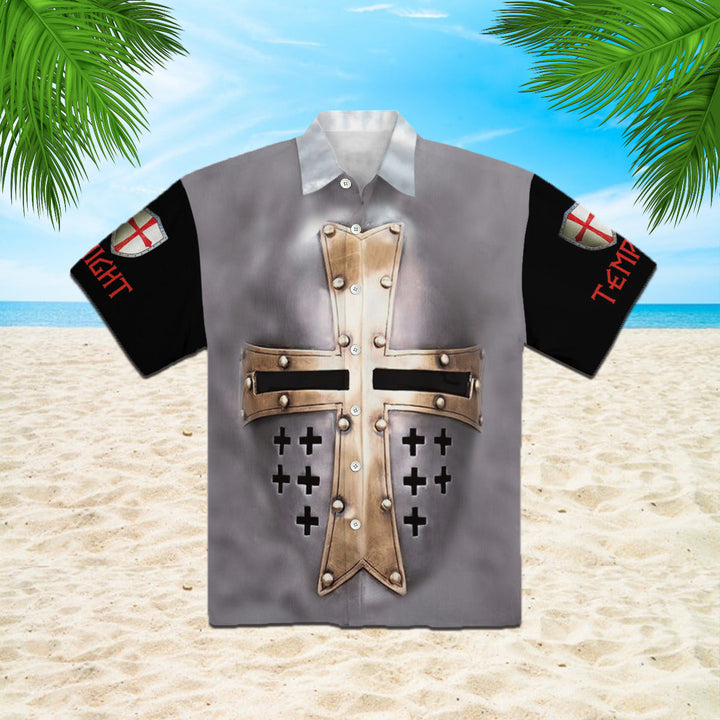 Knight Templar Took A DNA Test God Is My Father Hawaiian Shirt | For Men & Women | HW364-BehighStyle