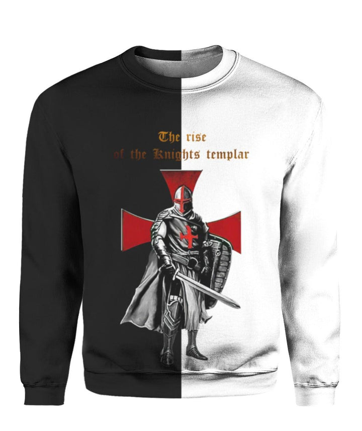 Knights Templar 3D All Over Print | For Men & Women | Adult | HP1609-BehighStyle