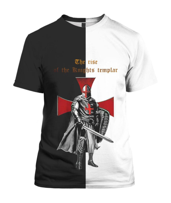 Knights Templar 3D All Over Print | For Men & Women | Adult | HP1609-BehighStyle