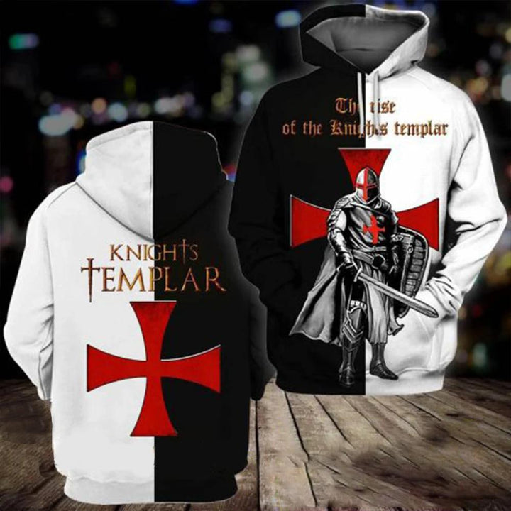 Knights Templar 3D All Over Print | For Men & Women | Adult | HP1609-BehighStyle