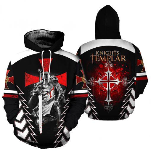 Knights Templar 3D All Over Print | For Men & Women | Adult | HT7016-BehighStyle