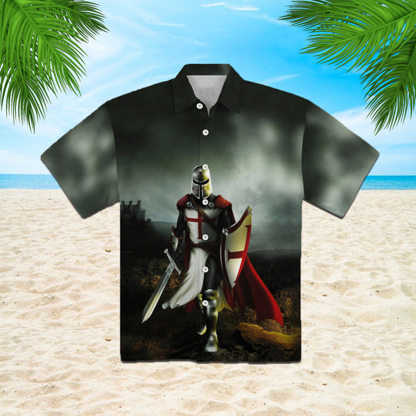 Knights Templar Hawaiian Shirt | For Men & Women | HW341-BehighStyle