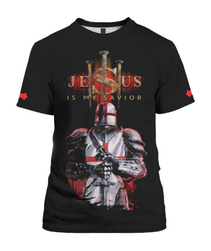 Knights Templar Jesus 3D All Over Print | For Men & Women | Adult | HP1578-BehighStyle